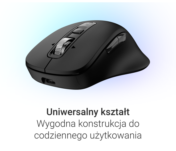 Silver Monkey Bezprzewodowa mysz optyczna Office Plus - 1514811 - zdjęcie 6